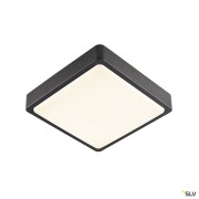 Appliques extérieures LED AINOS applique et plafonnier ext carré anthracite LED 17W 3000K/4000K IP65 - SLV 1003450 