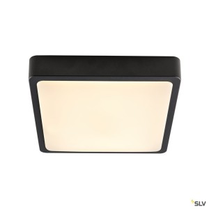 Appliques extérieures LED AINOS applique et plafonnier ext carré anthracite LED 17W 3000K/4000K IP65 - SLV 1003450 