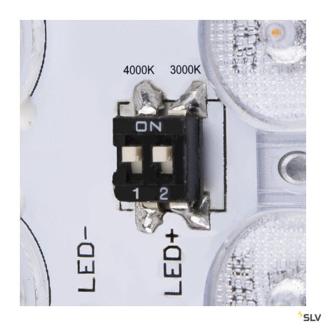 Appliques extérieures LED avec détecteur AINOS SENSOR applique plafonnier ext carré anthr LED 18W 3000K/4000K détecteur - SLV 10