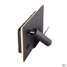 Liseuses SOMNILA SPOT applique int. liseuse droite noir LED 13W 3000K avec port USB - SLV 1003456 