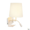 Liseuses SOMNILA FLEX applique int. liseuse gauche blanc LED 3W 3000K avec port USB - SLV 1003459 