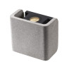 Appliques extérieures LED MANA OUT WL applique extérieur gris 11 W max 240V 3000K IP 65 - SLV 1003470 