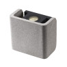 Appliques extérieures LED MANA OUT WL applique extérieur gris 11 W max 240V 3000K IP 65 - SLV 1003470 