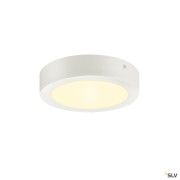 Plafonniers intérieurs LED SENSER 18 plafonnier intérieur rond blanc mat LED 12W 3000K variable Tria - SLV 1003015 