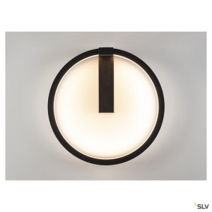 Appliques intérieures LED ONE 40 applique murale LED intérieur noir LED 14 W IP 20 - SLV 1002915 