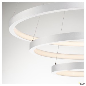 Suspensions LED ONE TRIPLE suspension LED intérieur blanc LED 64 W IP 20 - SLV 1002914 