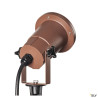 Projecteurs extérieurs 230V NAUTILUS 15 (NAUTILUS PIQUET XL) spot sur piquet rouille GU10 11W max. IP65 - SLV 1001964 