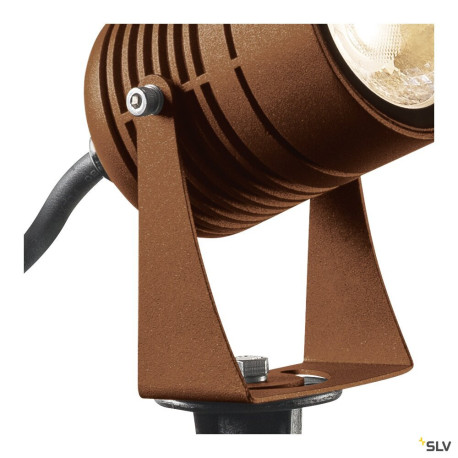 Projecteurs extérieurs LED LED SPIKE projecteur extérieur rouille LED 6W 3000K IP55 - SLV 1002203 