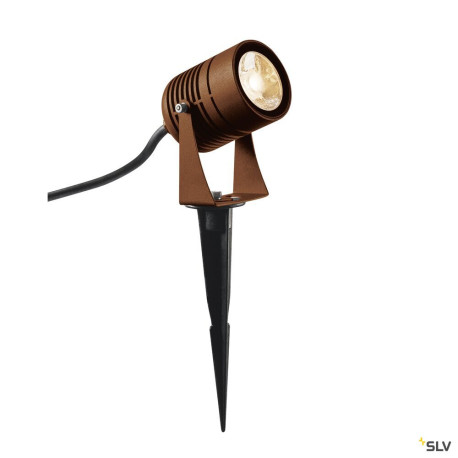 Projecteurs extérieurs LED LED SPIKE projecteur extérieur rouille LED 6W 3000K IP55 - SLV 1002203 