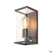 Appliques extérieures avec détecteur QUADRULO SENSOR applique E27 anthracite avec détecteur de mouvements - SLV 1002402 