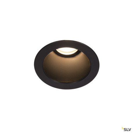 Encastrés plafond intérieurs LED HORN MAGNA encastré de plafond ou mural intérieur noir LED 77W 3000K - SLV 1002592 