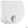 Liseuses DIO FLEX PLATE QPAR51 applique blanche - SLV 1002607 