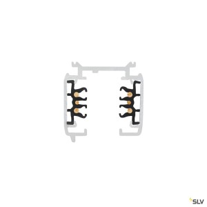 Systèmes rail 3 allumages 230V S-TRACK rail 3 allumages en saillie Dali intérieur 3m noir - SLV 1002633 