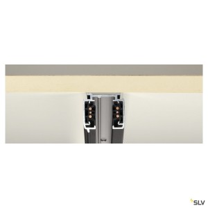 Systèmes rail 3 allumages 230V S-TRACK rail 3 allumages en saillie Dali intérieur 3m noir - SLV 1002633 