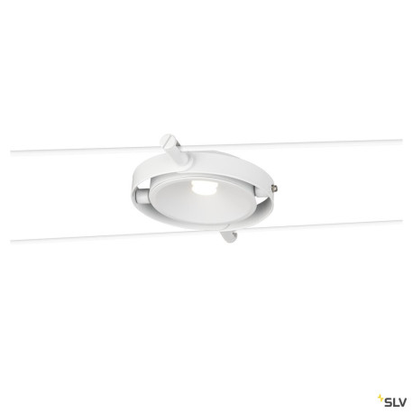 Systèmes câble tendu DURNO spot pour câble tendu T.B.T. TENSEO intérieur blanc LED 6W 2700K - SLV 1002862 