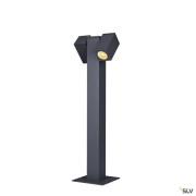 Bornes extérieures THEO PATHLIGHT borne extérieure double anthracite GU10 2x 7W max IP44 - SLV 1002871 