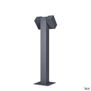 Bornes extérieures THEO PATHLIGHT borne extérieure double anthracite GU10 2x 7W max IP44 - SLV 1002871 