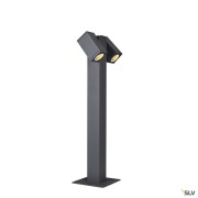 Bornes extérieures THEO PATHLIGHT borne extérieure double anthracite GU10 2x 7W max IP44 - SLV 1002871 