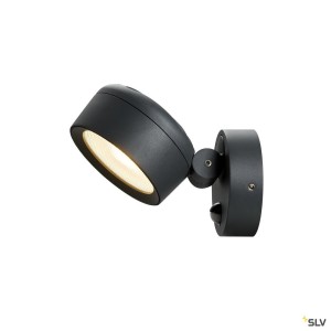 Appliques extérieures LED avec détecteur ESKINA SPOT SENSOR applique et plafonnier extérieur anthracite LED 145W 30 - SLV 100290