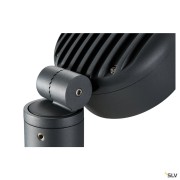 Bornes Extérieures LED ESKINA 80 borne extérieure anthracite LED 145W 3000/4000K IP65 variable - SLV 1002907 