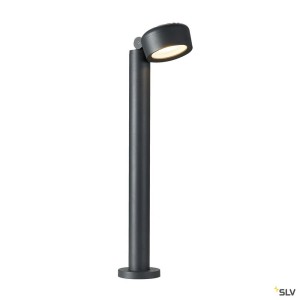 Bornes Extérieures LED ESKINA 80 borne extérieure anthracite LED 145W 3000/4000K IP65 variable - SLV 1002907 