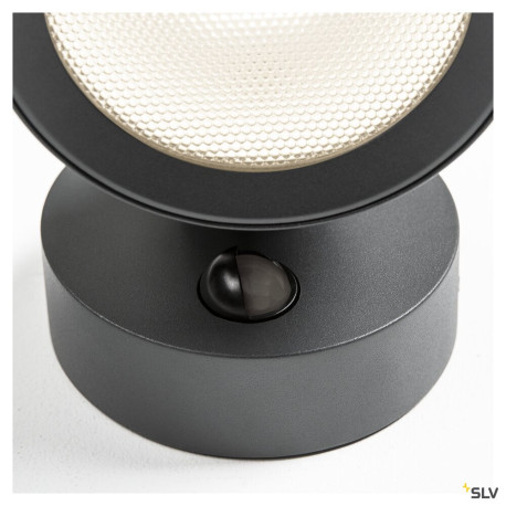 Appliques extérieures LED avec détecteur ESKINA SPOT SENSOR applique et plafonnier extérieur anthracite LED 145W 30 - SLV 100290