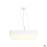 Plafonniers intérieurs LED MEDO 60 plafonnier LED intérieur carré blanc LED 39 W IP 20 UGR < 22 - SLV 1002882 