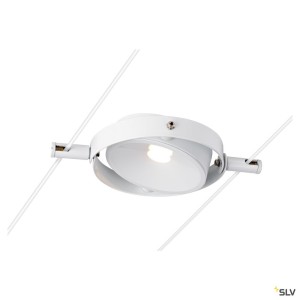 Systèmes câble tendu DURNO spot pour câble tendu T.B.T. TENSEO intérieur blanc LED 6W 2700K - SLV 1002862 