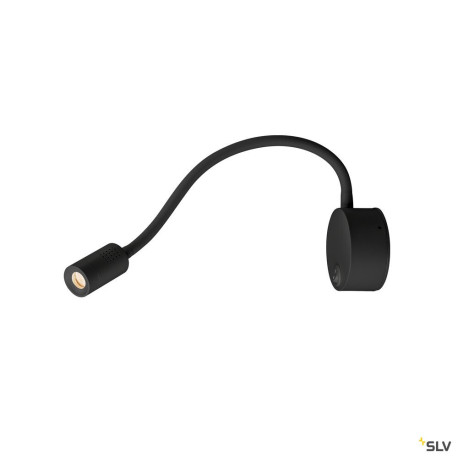 Liseuses DIO FLEX PLATE LED applique noir 19W 2700K - SLV 1002430 