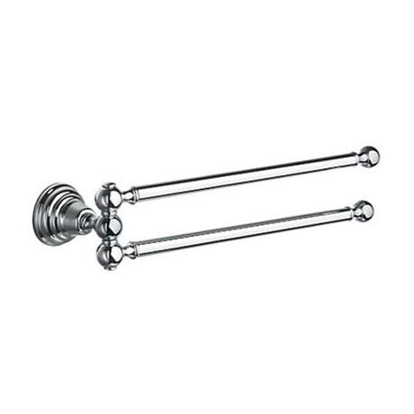 PORTE SERVIETTE MUSEO DOUBLE ARTICULE CHROME - CRISTINA ONDYNA CA21451