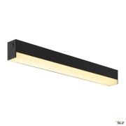 Appliques intérieures LED SIGHT 60 applique et plafonnier intérieur noir LED 20W 3000K - SLV 1001283 