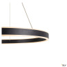 Suspensions LED ONE 60 suspension LED intérieur up/down noir LED 24 W - SLV 1004759 