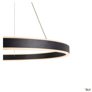 Suspensions LED ONE 60 suspension LED intérieur up/down noir LED 25 W IP 20 - SLV 1004761 