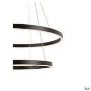 Suspensions LED ONE DOUBLE suspension LED intérieur up/down noir LED 55 W - SLV 1004767 