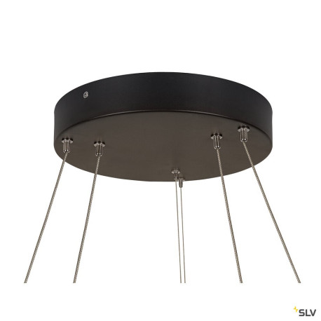 Suspensions LED ONE DOUBLE suspension LED intérieur up/down noir LED 55 W - SLV 1004767 