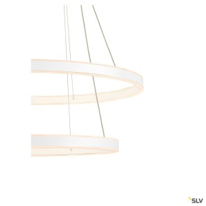 Suspensions LED ONE DOUBLE suspension LED intérieur up/down blanc LED 55 W - SLV 1004768 