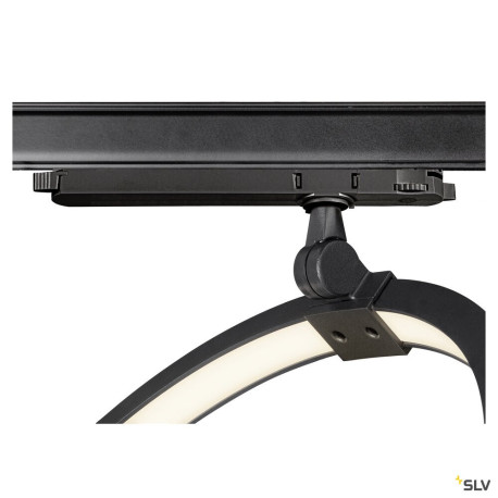 Systèmes rail 3 allumages 230V LED ONE 40 TRACK spot pour rail 3 allumages intérieur noir LED 152 W - SLV 1004771 