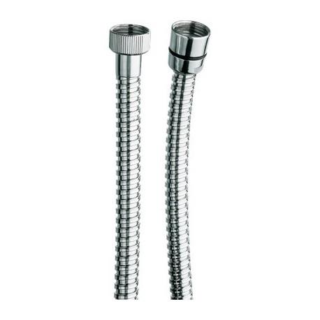  Flexible de douche chromé avec double agrafage FF 1/2" laiton - CRISTINA ONDYNA DA21551 