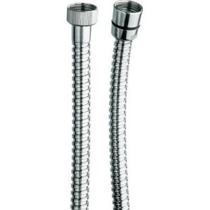   Flexible de douche chromé avec double agrafage FF 1/2" laiton - CRISTINA ONDYNA DA21551 