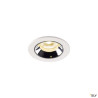 Encastrés plafond intérieurs LED NUMINOS® XS encastré plafond intérieur blanc/chrome LED 7 W / IP44 55° - SLV 1005534 