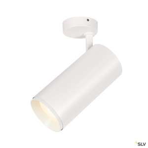 Plafonniers intérieurs LED NUMINOS® XL plafonnier LED intérieur blanc/noir LED 36 W 36° UGR < 19 - SLV 1005757 