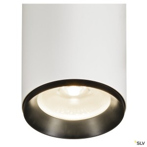 Plafonniers intérieurs LED NUMINOS® XL plafonnier LED intérieur blanc/noir LED 36 W 36° UGR < 19 - SLV 1005757 