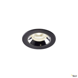 Encastré plafond intérieur LED NUMINOS XS noir et chromé - SLV 1005537