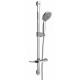 BARRE DE DOUCHE MINERVE OVALE CHROME - CRISTINA ONDYNA MN25551