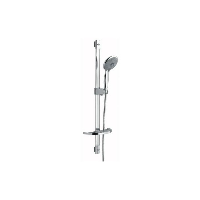 .BARRE DE DOUCHE MINERVE OVALE CHROME - CRISTINA ONDYNA MN25551