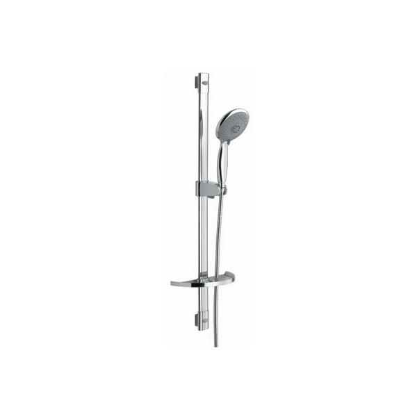 BARRE DE DOUCHE MINERVE OVALE CHROME - CRISTINA ONDYNA MN25551