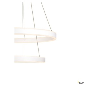Suspensions LED ONE DOUBLE suspension LED intérieur up/down blanc LED 35 W - SLV 1004766 