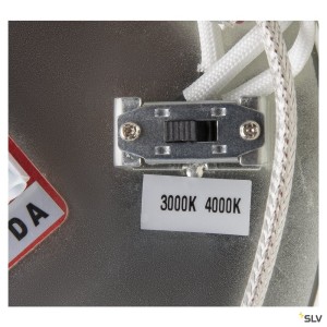 Suspensions LED ONE 80 suspension LED intérieur up/down blanc LED 34 W IP 20 - SLV 1004764 