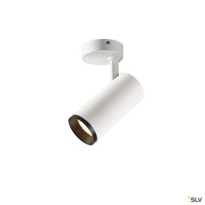 Plafonniers intérieurs LED NUMINOS® M plafonnier LED intérieur blanc/noir LED 201 W 60° UGR < 22 - SLV 1004200 