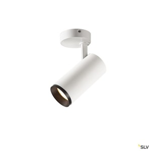 Plafonniers intérieurs LED NUMINOS® M plafonnier LED intérieur blanc/noir LED 201 W 60° UGR < 22 - SLV 1004208 